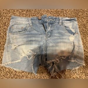 Denim shorts